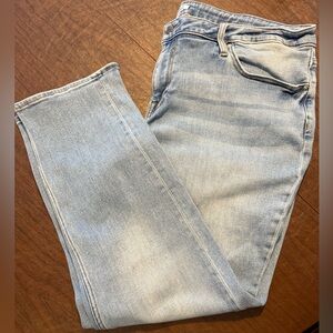 Vigoss Thompson Tomboy Light Blue Straight Women’s Jeans 22 plus